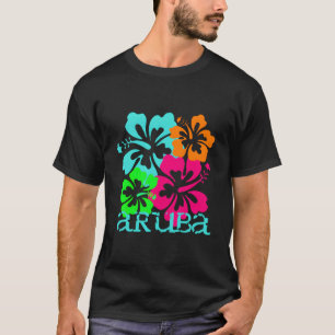 Aruba Eiland Strand Tropisch Paradijs Reizen Surfe T-shirt