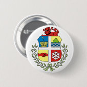 aruba embleem ronde button 5,7 cm (Voorkant /achterkant)