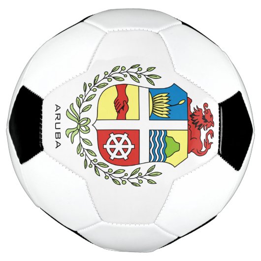 aruba embleem voetbal (Gedraaid)