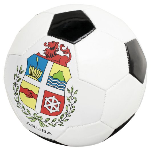 aruba embleem voetbal (Drie kwart)