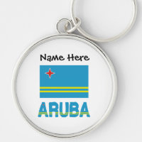Aruba en Arubaanse vlag gepersonaliseerd