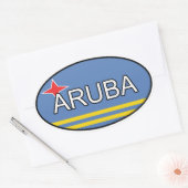 Aruba euro Sticker (Envelop)