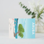 Aruba Feestdagenkaart (Staand voorkant)