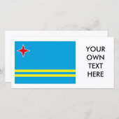 Aruba Flag (Voorkant / Achterkant)