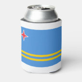 Aruba Flag Blikjeskoeler (Blikje Achterkant)