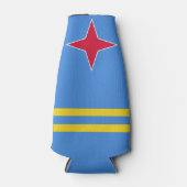Aruba Flag Flesjeskoeler (Voorkant)