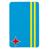 Aruba Flag Magneet (Verticaal)