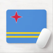 Aruba Flag Muismat (Met muis)