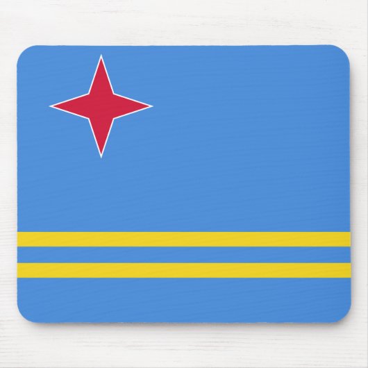 Aruba Flag Muismat (Voorkant)