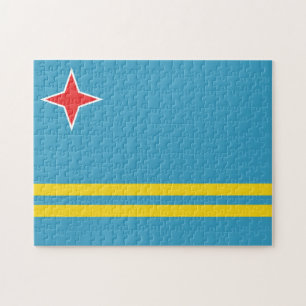 Aruba Flag Puzzle Legpuzzel