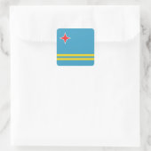 Aruba Flag Sticker (Tas)