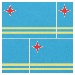 Aruba Flag Stof