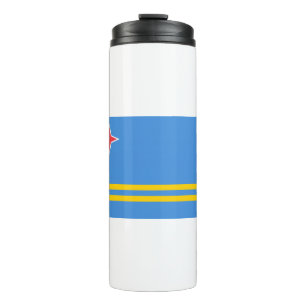 Aruba Flag Thermosbeker