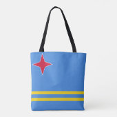 Aruba Flag Tote Bag (Achterkant)