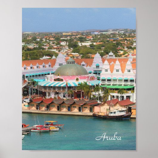 Aruba, fotografie poster (Voorkant)