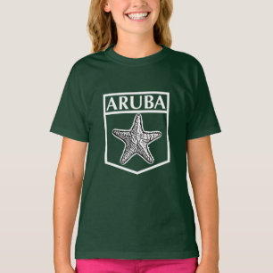 Aruba Island Design - T-shirt de base pour filles