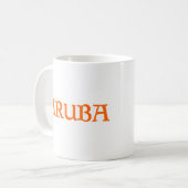 aruba koffiemok (Voorkant links)