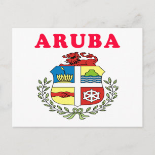Aruba-laag van Design Briefkaart