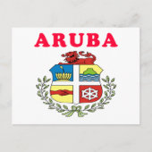 Aruba-laag van Design Briefkaart (Voorkant)