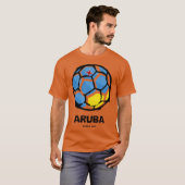 Aruba Landenvlag T-shirt (Voorkant volledig)
