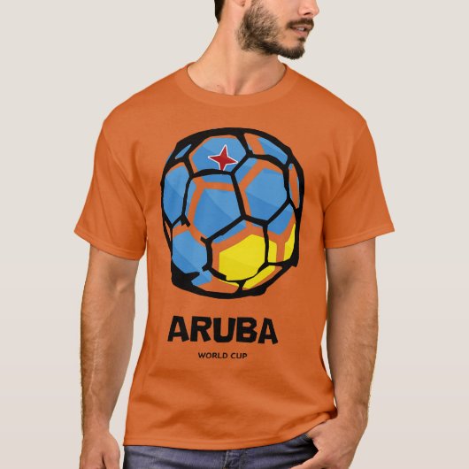 Aruba Landenvlag T-shirt (Voorkant)
