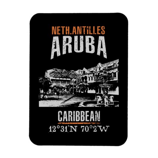 Aruba Magneet (Verticaal)