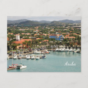 Aruba Marina Custom Briefkaart