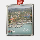 Aruba Marina Metalen Ornament (Links)
