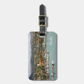 Aruba Marina Persoonlijk Bagagelabel (Voorkant verticaal)