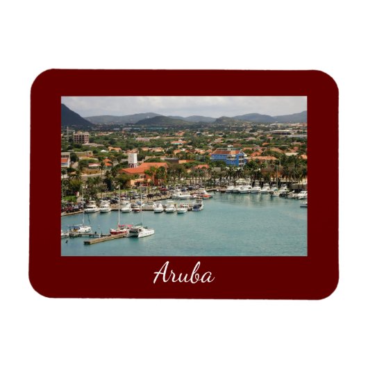 Aruba Marina Small Magneet (Horizontaal)