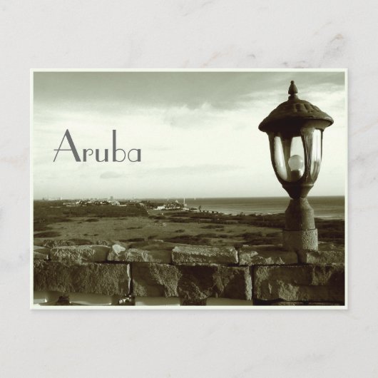 Aruba Nights Briefkaart (Voorkant)