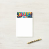 Aruba notes post-it (Sur un bureau)