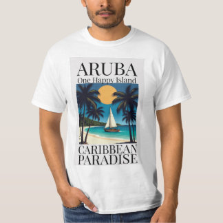 Aruba One Happy Island T-shirt