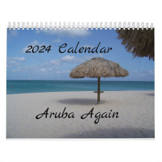 Aruba opnieuw 2024 kalender