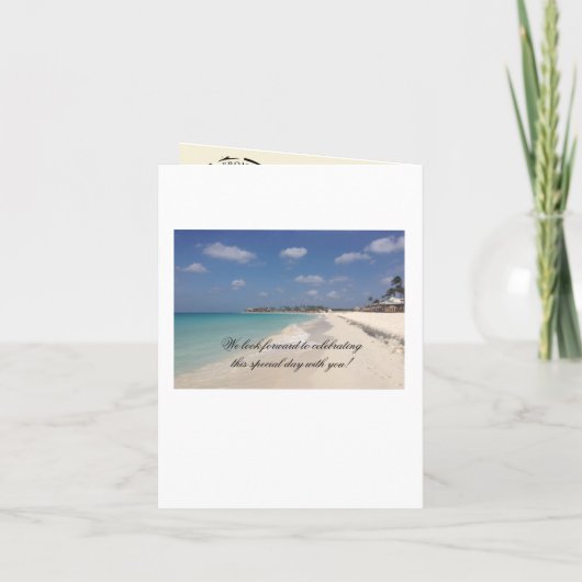 Aruba Paspoort | Reserveer de datum (Achterkant)