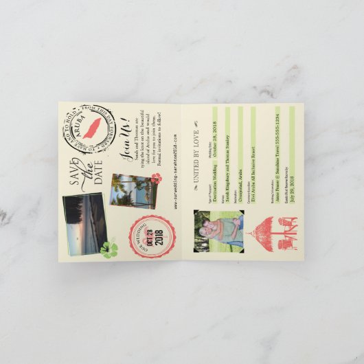 Aruba Passport | Datum opslaan (Binnen)
