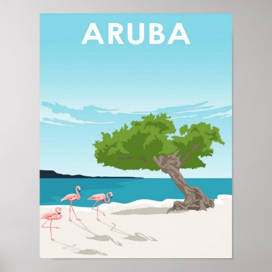 Aruba Poster (Voorkant)