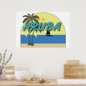 Aruba-Poster Poster (Keuken)