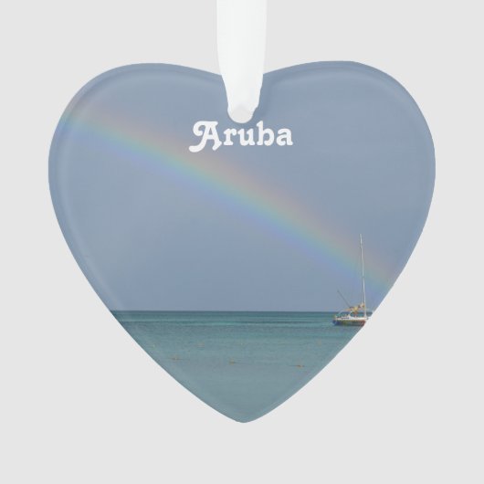 Aruba Rainbow Ornament (voorkant)