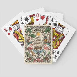 Aruba Reizen Pokerkaarten