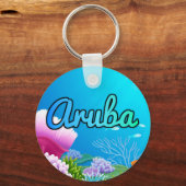 Aruba-rif Sleutelhanger (Voorkant)