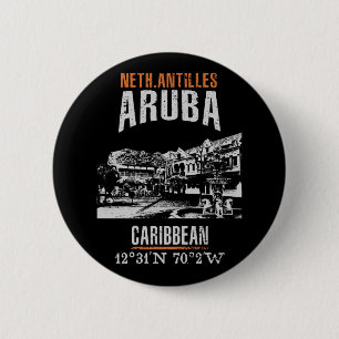 Aruba Ronde Button 5,7 Cm