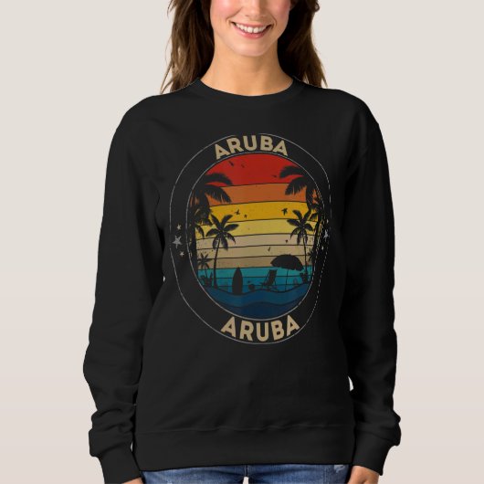 Aruba Souvenir Aruba Herinnering Trui (Voorkant)