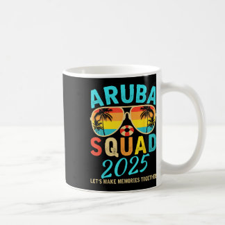 Aruba Squad 2025 Vacation Friends Family Matching  Koffiemok