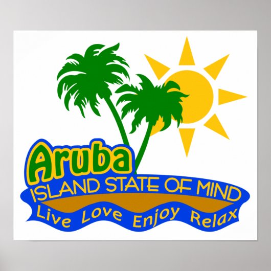 Aruba State of Mind poster (Voorkant)
