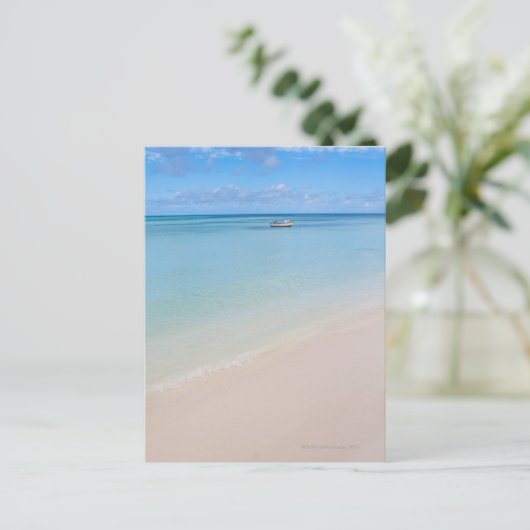 Aruba, strand en zee 2 briefkaart (Staand voorkant)