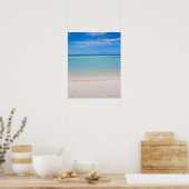 Aruba, strand en zee 3 poster (Keuken)
