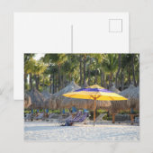 Aruba, Strand, Fotografie, Briefkaart (Voorkant / Achterkant)