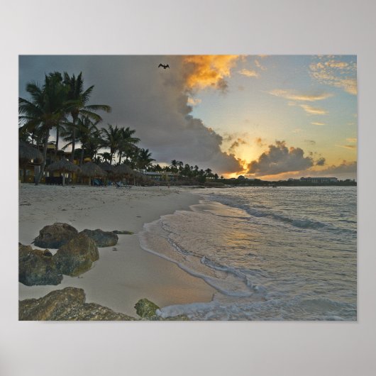 Aruba Sunrise Poster (Voorkant)