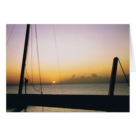 Aruba Sunset (Voorkant Horizontaal)